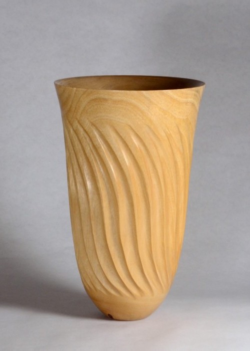 Spiral Maple Vase